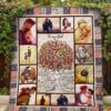 Family Quilt Blanket Ver 18  Quilt